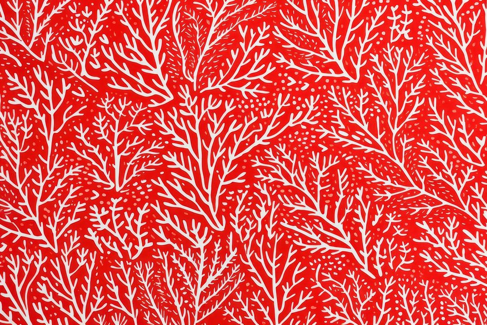 Coral pattern backgrounds plant. AI generated Image by rawpixel.