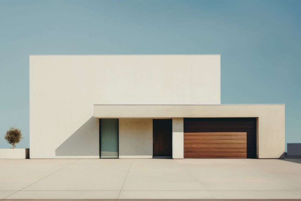 House garage architecture building. AI generated Image by rawpixel.