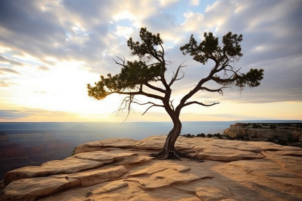 Grand canyon landscape outdoors horizon. AI generated Image by rawpixel.