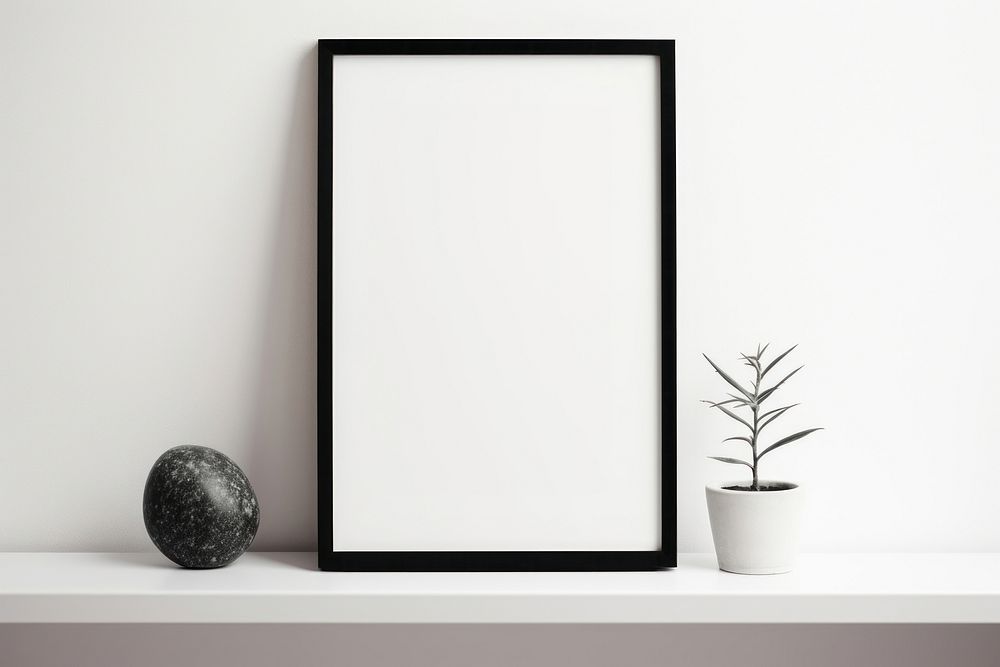 Minimal frame decoration white absence. AI generated Image by rawpixel.