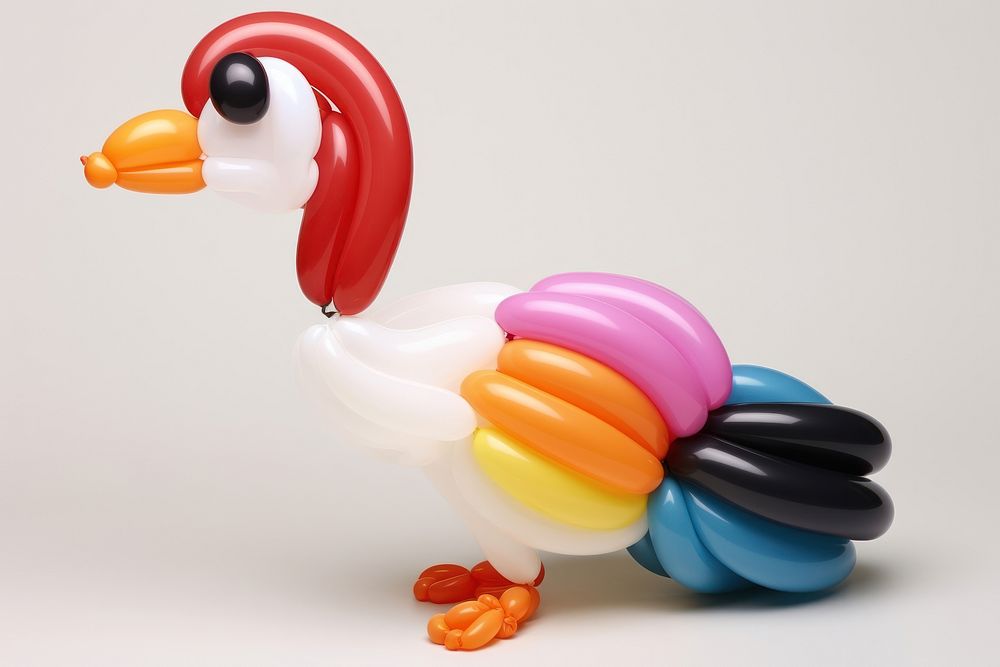 A balloon twisting in the shape of a bird toy representation creativity. AI generated Image by rawpixel.