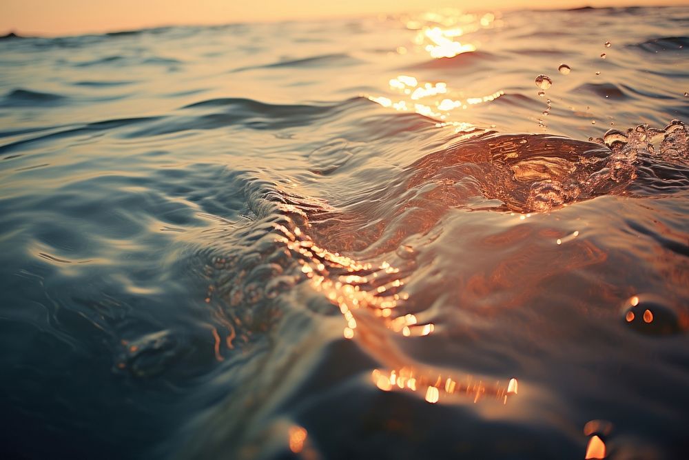 Rippling water ocean outdoors swimming. AI generated Image by rawpixel.