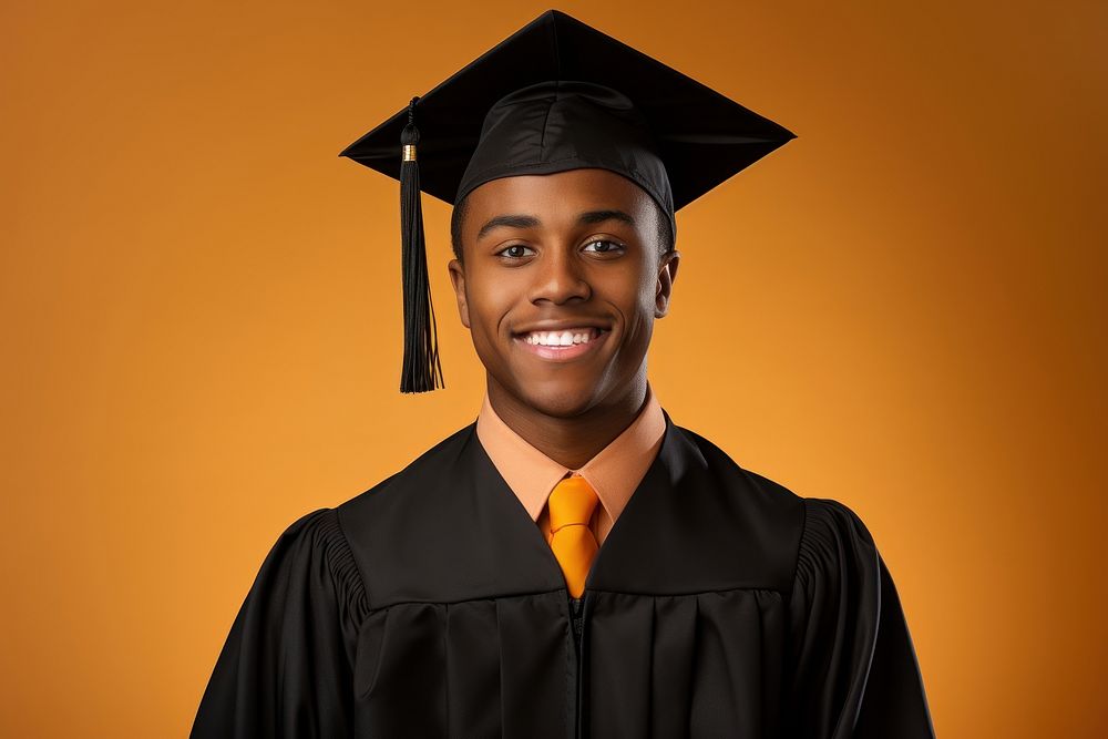 Person graduation student teeth. AI generated Image by rawpixel.