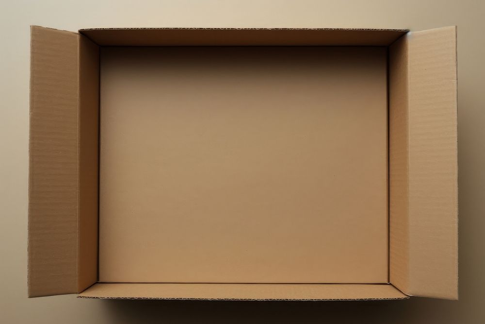 Cardboard box carton backgrounds simplicity. AI generated Image by rawpixel.