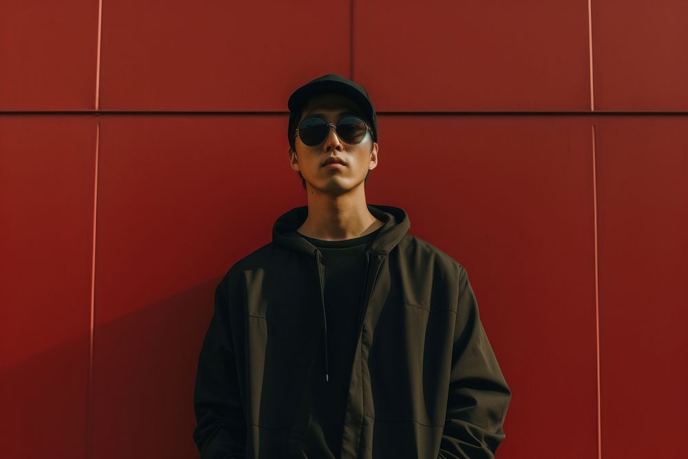 Streetwear sunglasses portrait adult. AI generated Image by rawpixel.