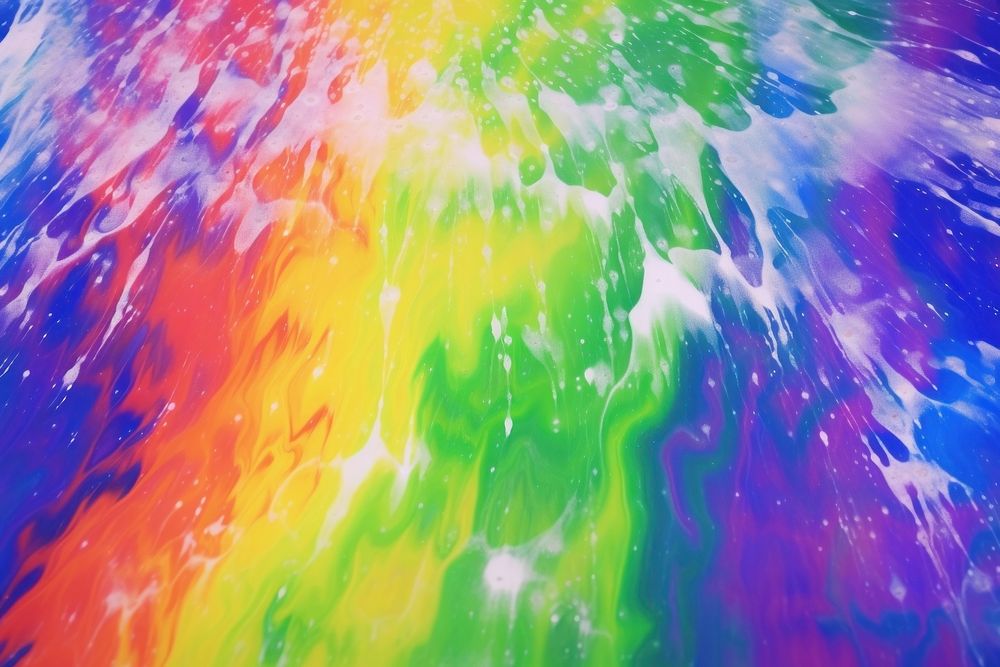 Rainbow color backgrounds painting creativity. AI generated Image by rawpixel.