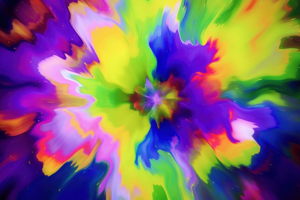Rainbow flower backgrounds pattern purple. AI generated Image by rawpixel.
