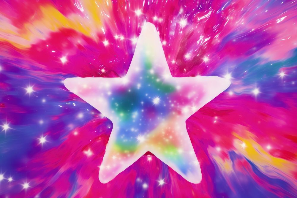 Star shape backgrounds purple red. AI generated Image by rawpixel.