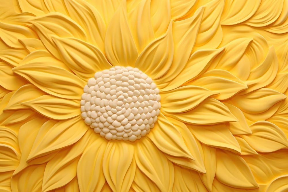 Sunflower backgrounds pattern petal. AI generated Image by rawpixel.