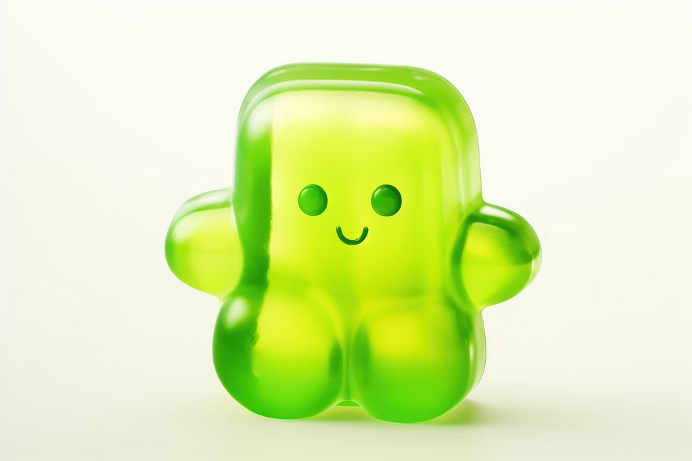 Cute cactus green candy jelly. AI generated Image by rawpixel.