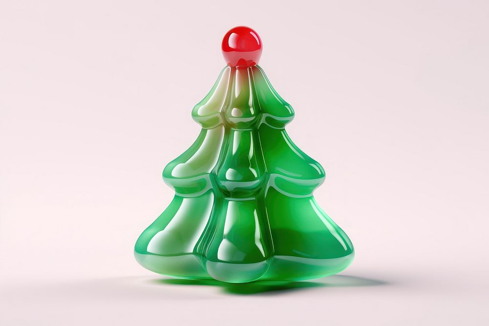 Cute christmas tree shape green transparent. AI generated Image by rawpixel.
