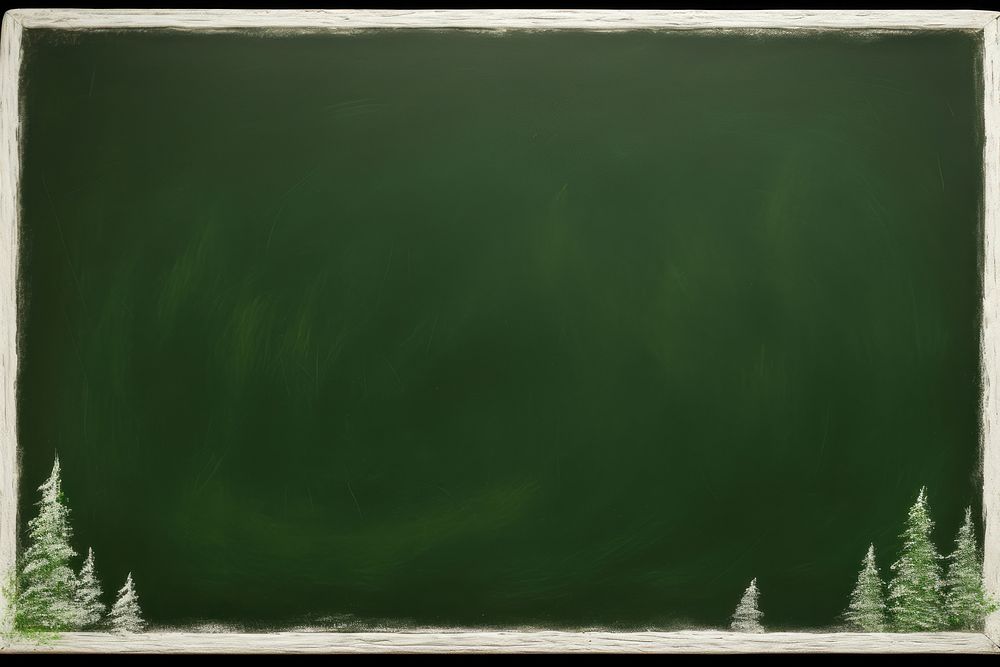 Forest green blackboard nature. AI generated Image by rawpixel.