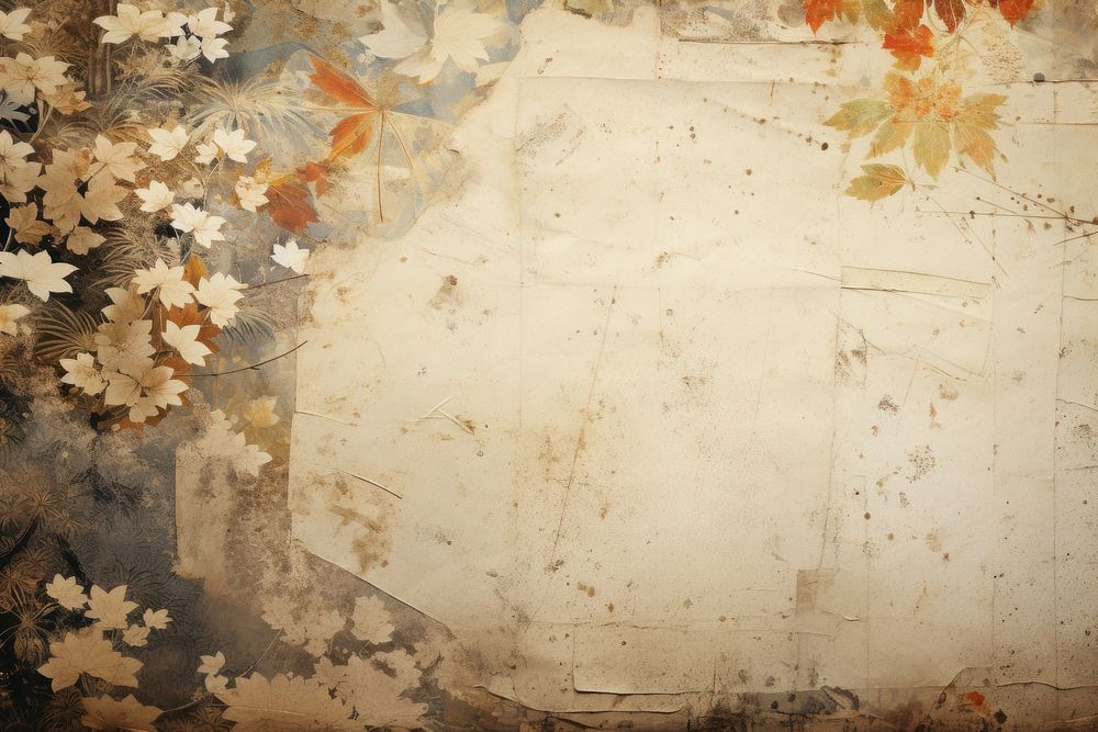 Shoji paper texture painting art deterioration. AI generated Image by rawpixel.