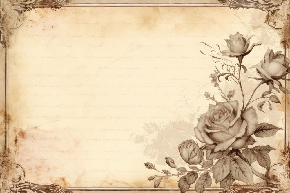 Dry roses flower backgrounds pattern plant. AI generated Image by rawpixel.