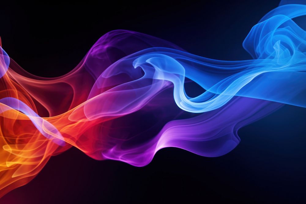 Soft smoke raising backgrounds pattern purple. AI generated Image by rawpixel.
