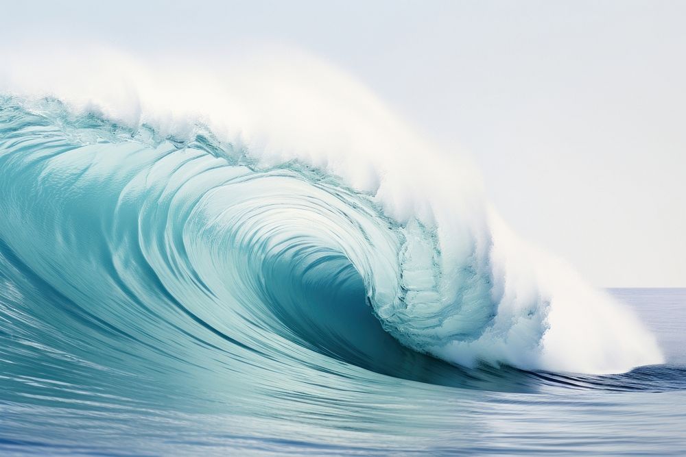 Wave outdoors nature sports. AI generated Image by rawpixel.