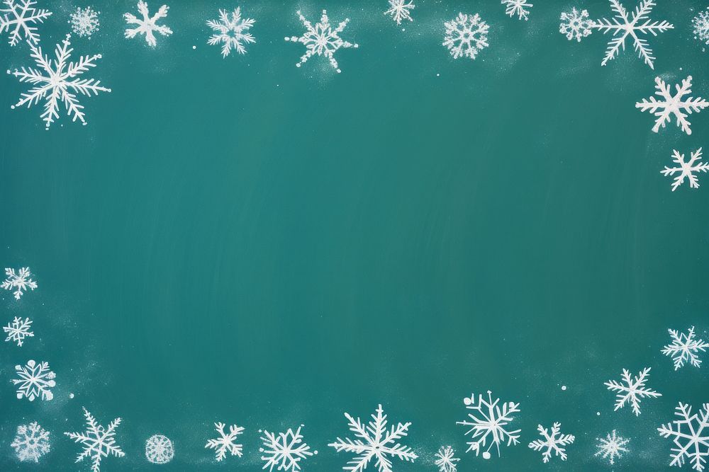Winter backgrounds blackboard snowflake. AI generated Image by rawpixel.