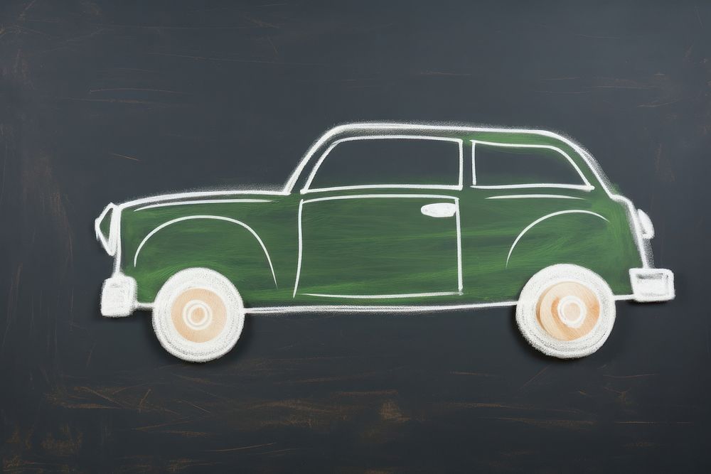 Car vehicle chalk board. AI | Premium Photo Illustration - rawpixel