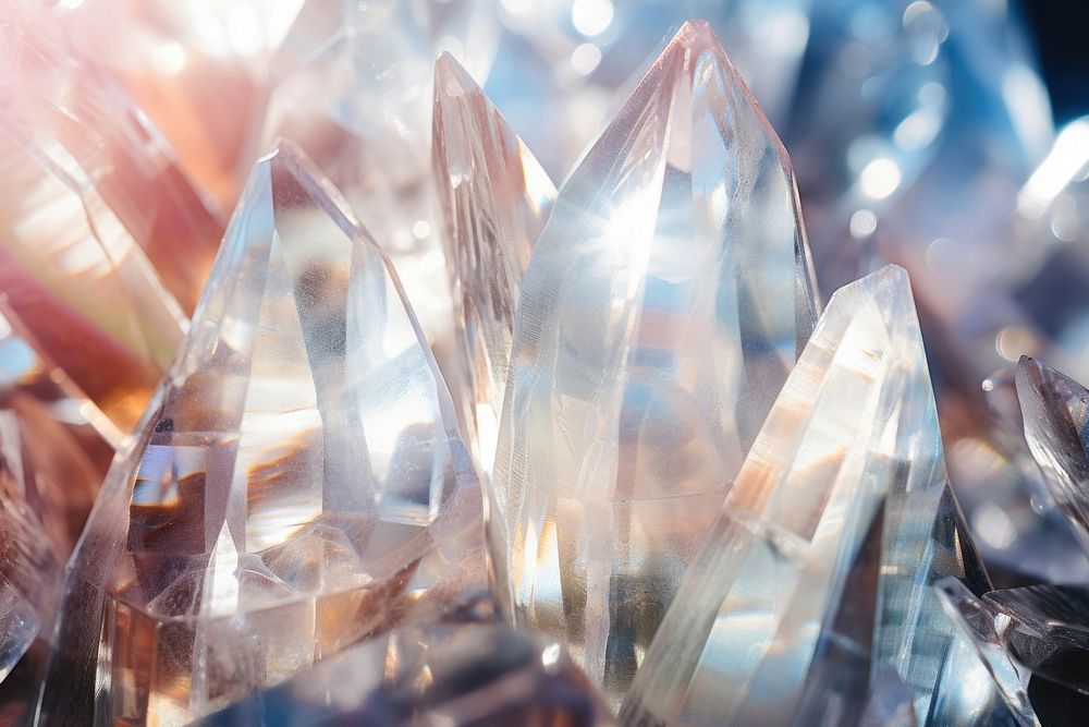 Crystal backgrounds jewelry quartz. AI | Free Photo - rawpixel