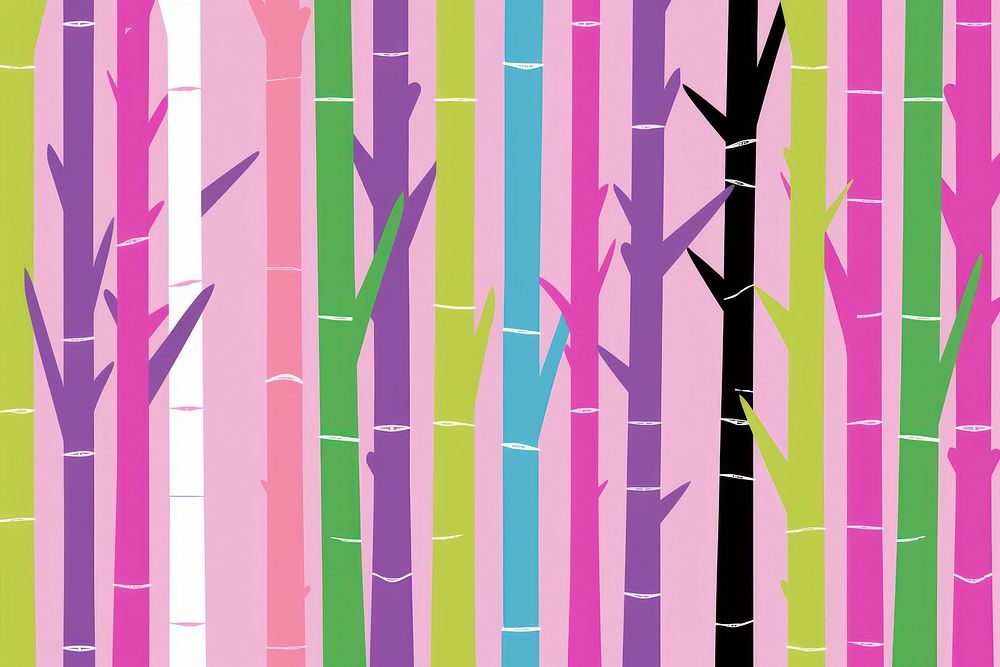 Abstract bamboo tree backgrounds plant blackboard. AI generated Image by rawpixel.