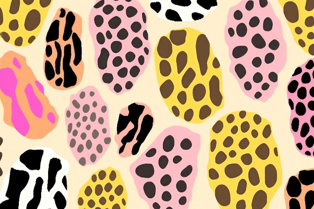 Cheetah skin pattern backgrounds footprint wildlife. AI generated Image by rawpixel.