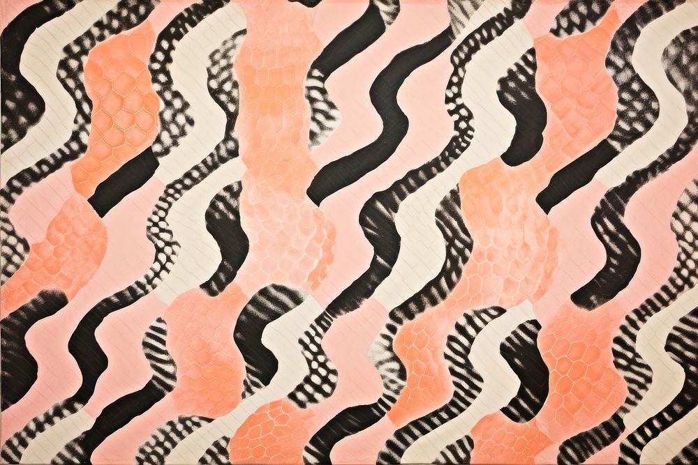 Snakeskin print backgrounds abstract pattern. AI generated Image by rawpixel.