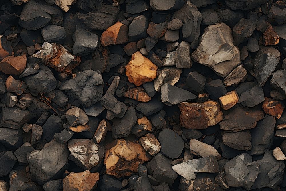 Induatrial texture backgrounds pebble rock. AI generated Image by rawpixel.