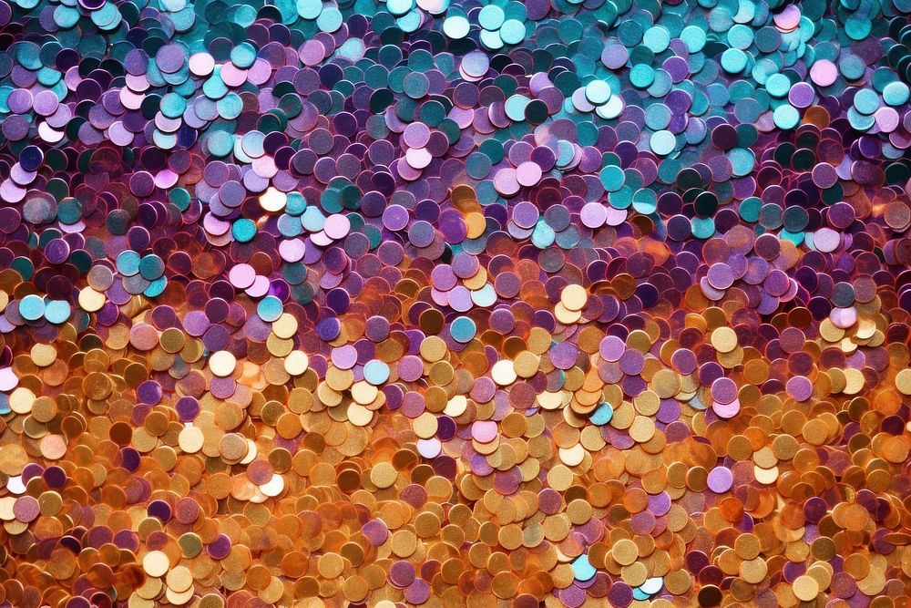 Glitter texture backgrounds decoration abundance. AI generated Image by rawpixel.