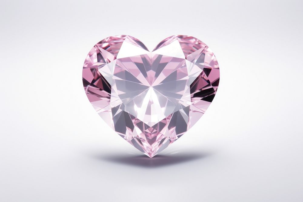 Diamond amethyst gemstone jewelry. AI generated Image by rawpixel.