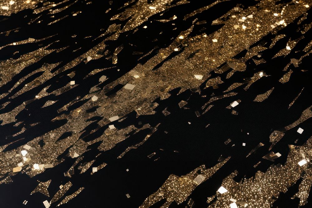 Gold glitter backgrounds outdoors black. AI generated Image by rawpixel.