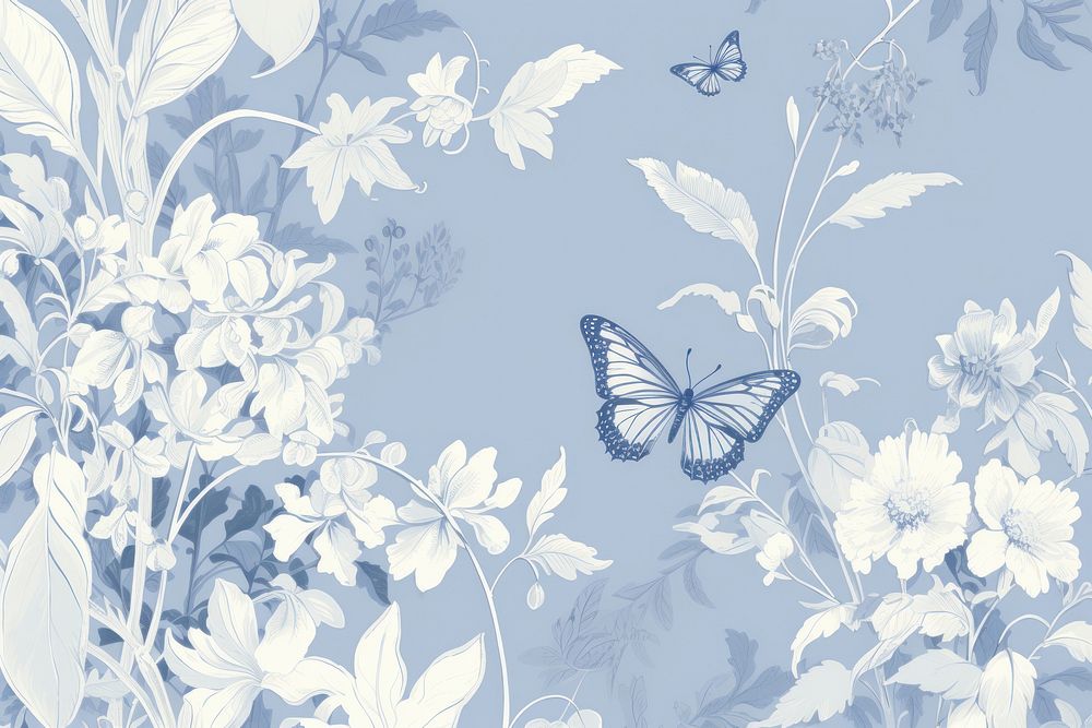 Wallpaper butterfly pattern nature. 