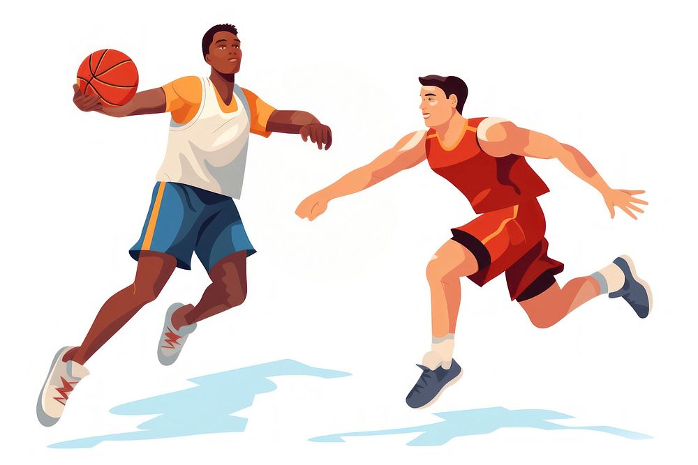 Basketball sports determination togetherness. AI generated Image by rawpixel.
