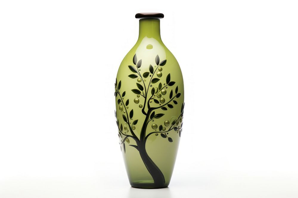 Bottle bottle porcelain pottery. AI generated Image by rawpixel.