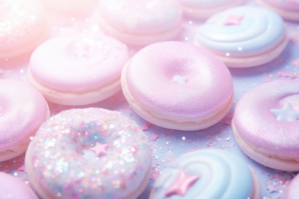 Pastel galaxy food confectionery backgrounds. AI generated Image by rawpixel.