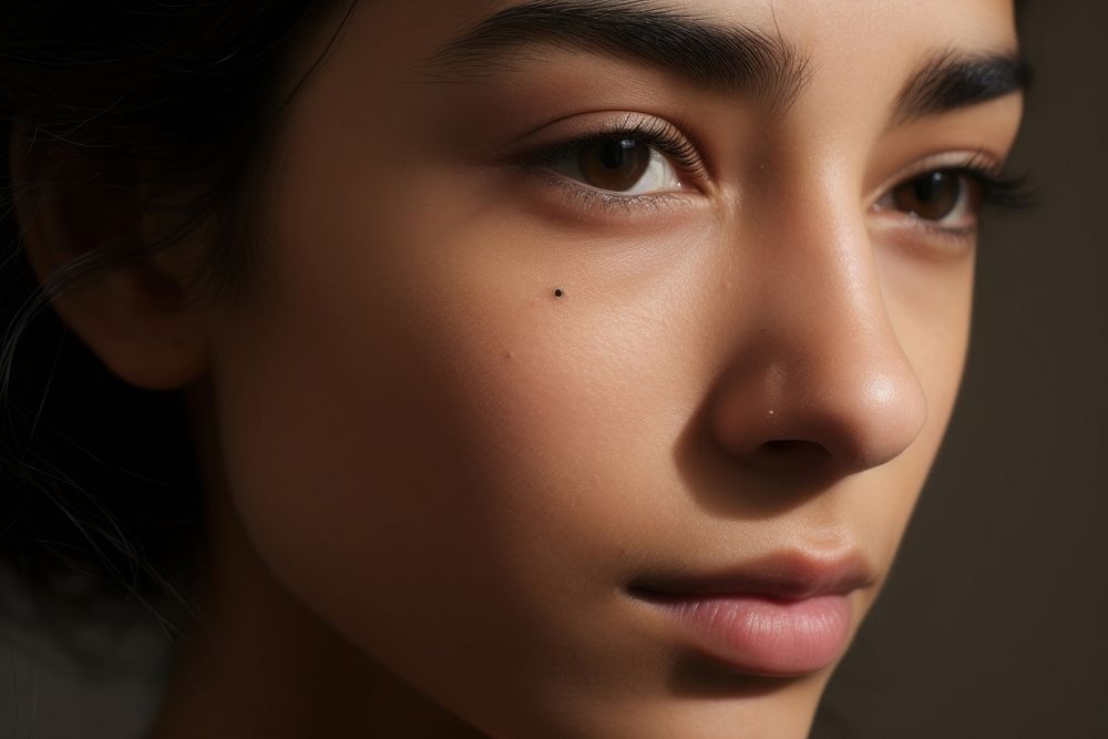 Hispanic womens adult skin face. AI generated Image by rawpixel.