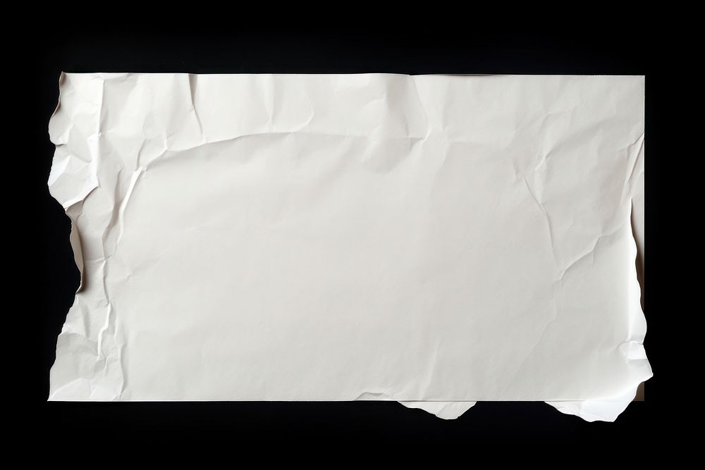 Note paper torn crumpled darkness. AI generated Image by rawpixel.