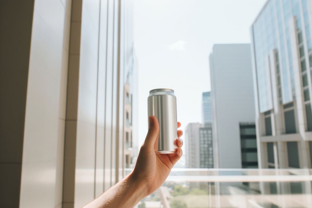 Hand out side the window building architecture refreshment holding. AI generated Image by rawpixel.