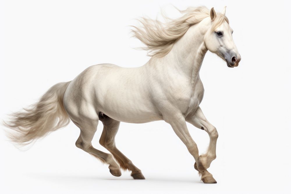 Horse horse stallion animal. AI generated Image by rawpixel.