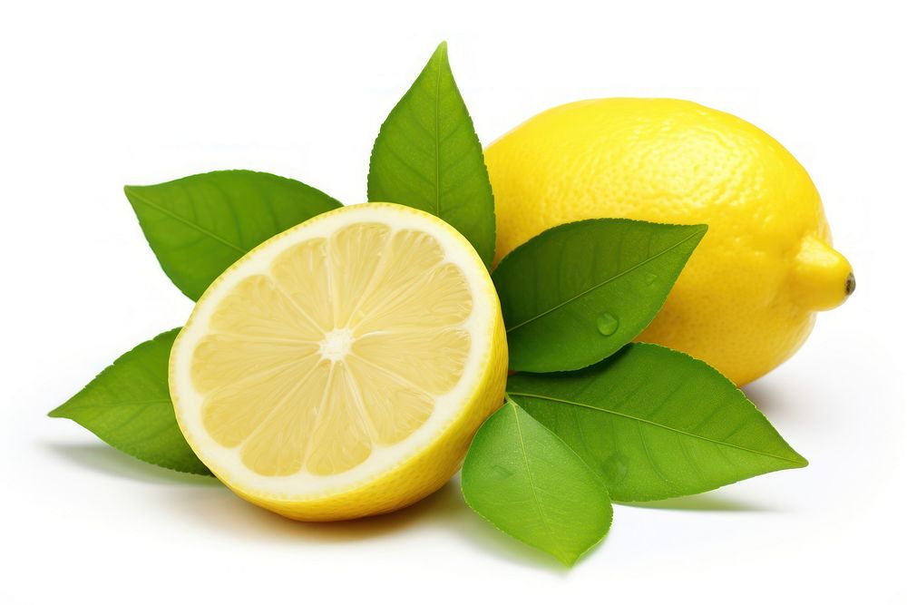 Lemon citrus fruit plant green lime. AI generated Image by rawpixel.
