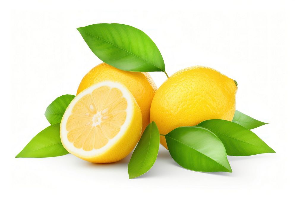 Lemon citrus fruit grapefruit plant green. AI generated Image by rawpixel.