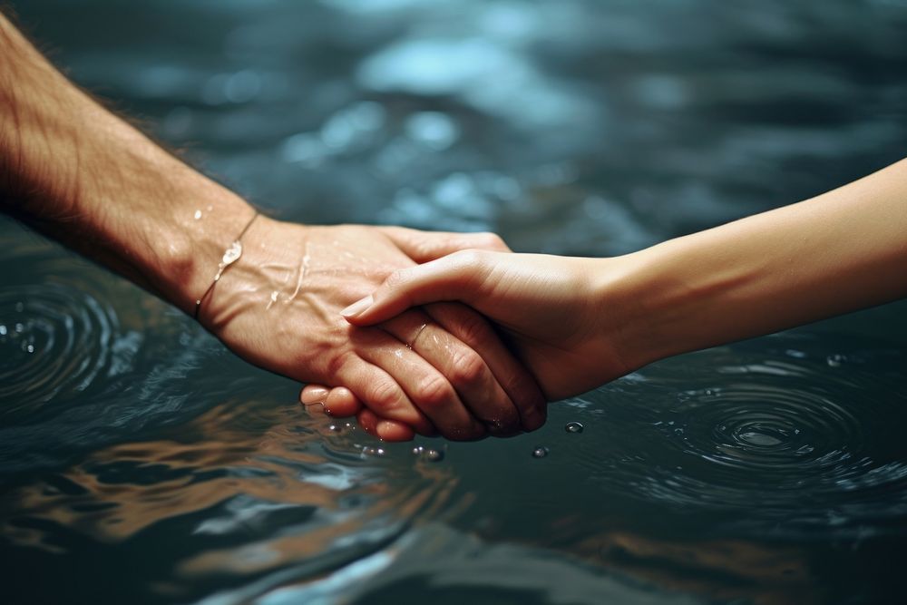 Psychologist hold hands togetherness accessories agreement. AI generated Image by rawpixel.