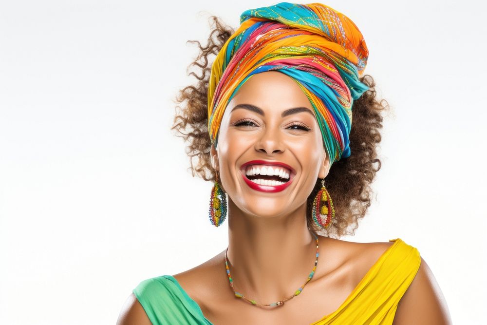 Brazilian Women portrait smile laughing. AI generated Image by rawpixel.