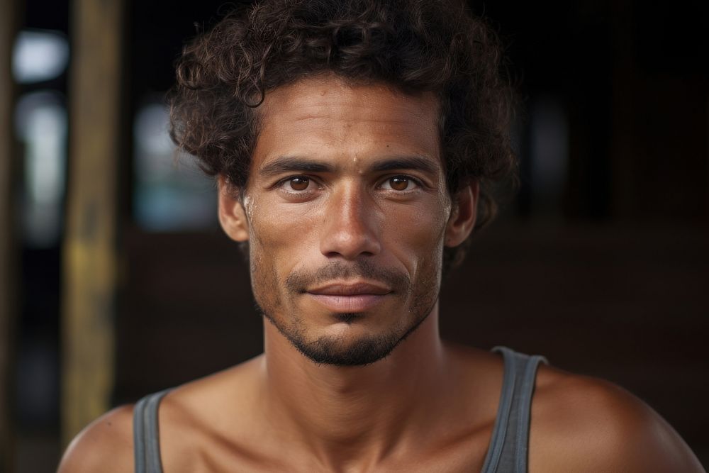 Brazilian Men portrait adult photo. AI generated Image by rawpixel.