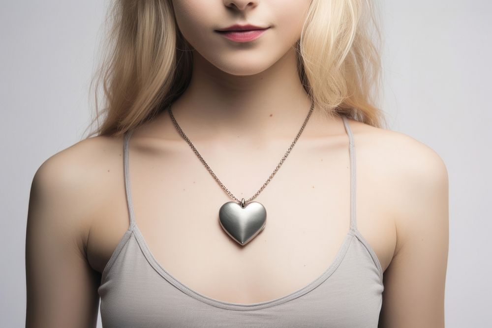 Locket necklace jewelry pendant. AI generated Image by rawpixel.