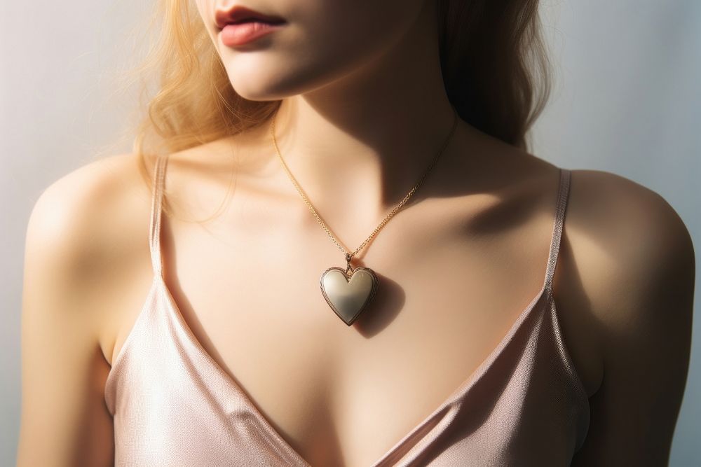 Locket jewelry pendant back. AI generated Image by rawpixel.