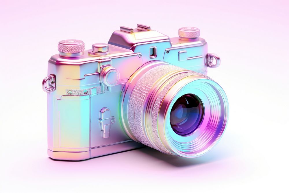 Digital camera white background photographing electronics. AI generated Image by rawpixel.