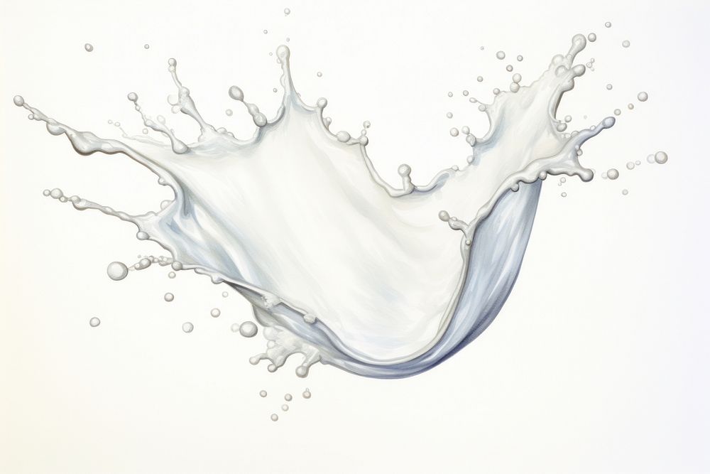 Milk splashing backgrounds splattered simplicity. AI generated Image by rawpixel.