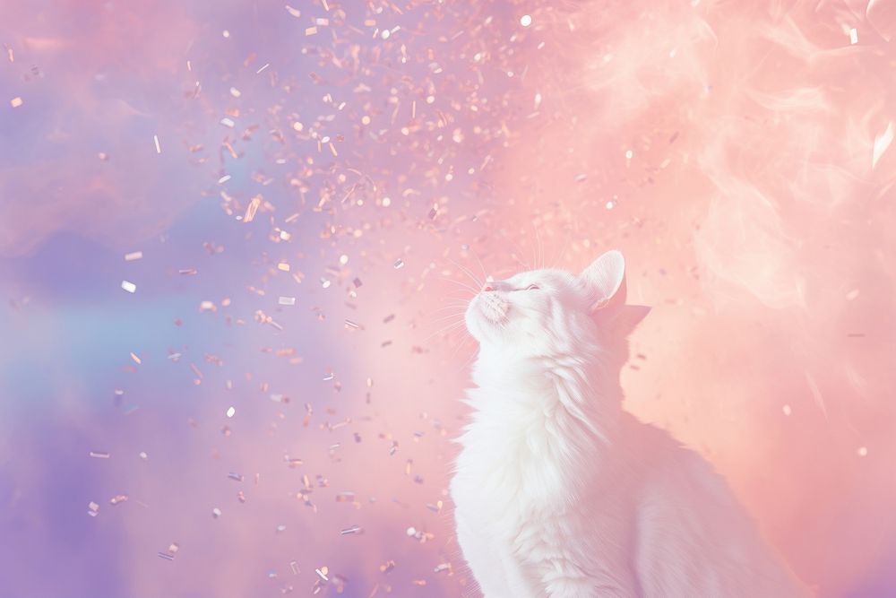 Cat backgrounds animal mammal. AI generated Image by rawpixel.