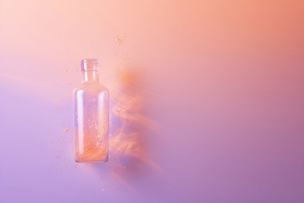 Bottle container perfume purple. AI generated Image by rawpixel.