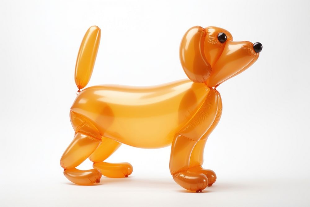 Balloon Shaped Like A Dog figurine balloon dog. AI generated Image by rawpixel.